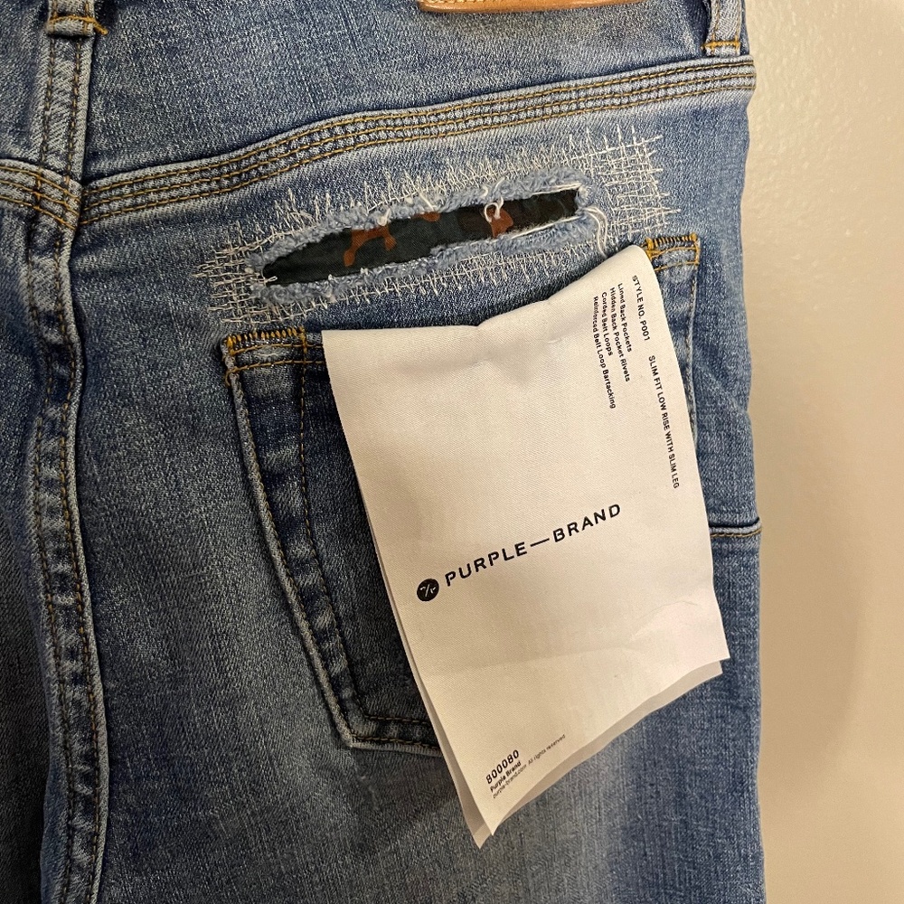 Purple brand jeans sz 30